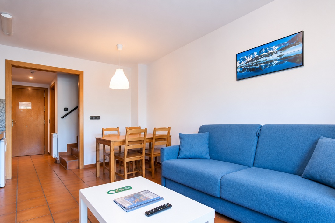 Sal&oacute;n apartamento VM Molleres en Soldeu